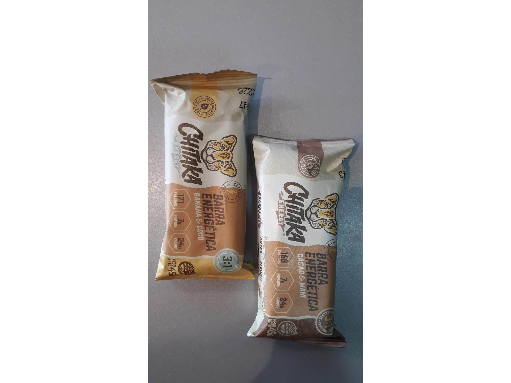 CHITAKA Barra Energética 45 gr