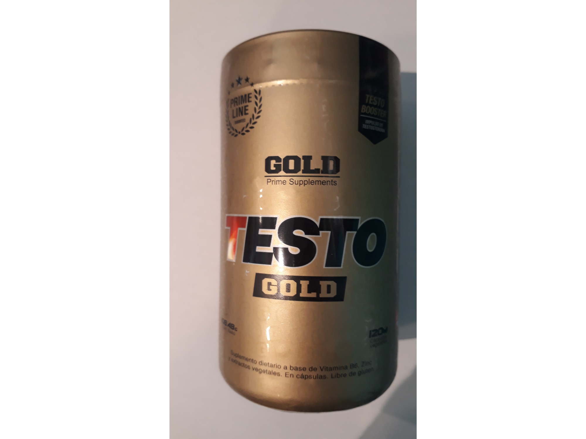 TESTO GOLD NUTRITION 120 CAPS