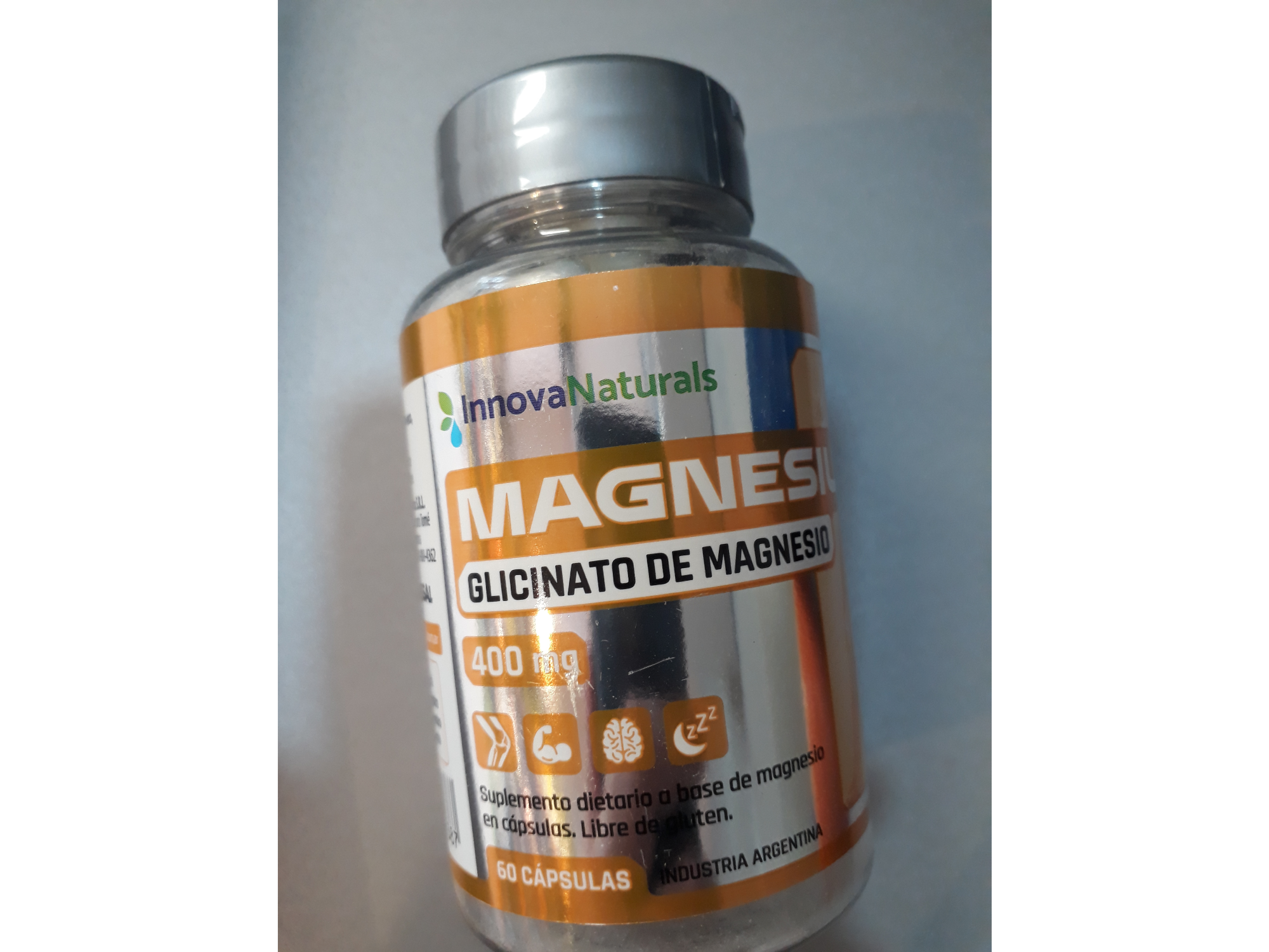 GLICINATO DE MAGNESIO INNOVA NATURALS 60 CÁPS.