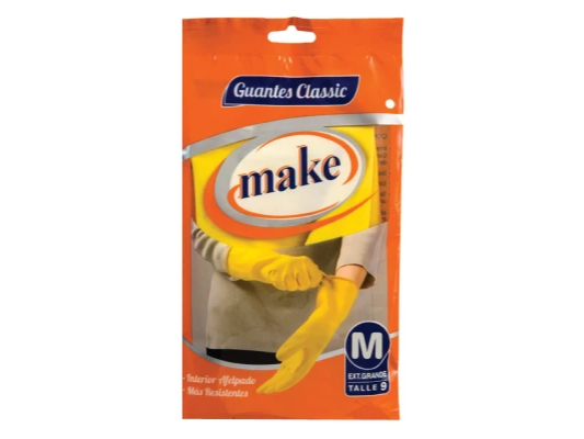 Guantes Afelpados Make X 12 Unidades