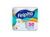 Felpita Papel Higienico 10 Uni - 4 X 50 Mt Simple Hoja