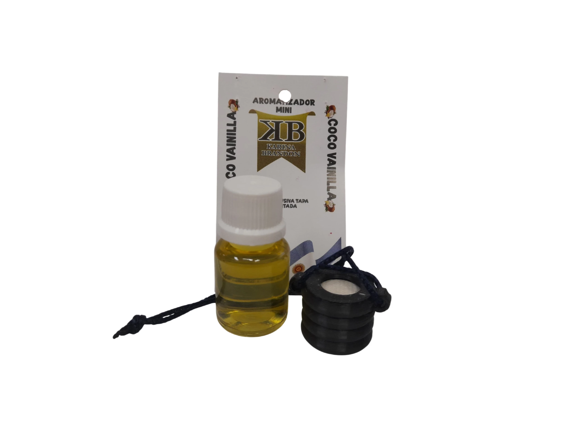 Aromatizador Mini Para Auto	Kb