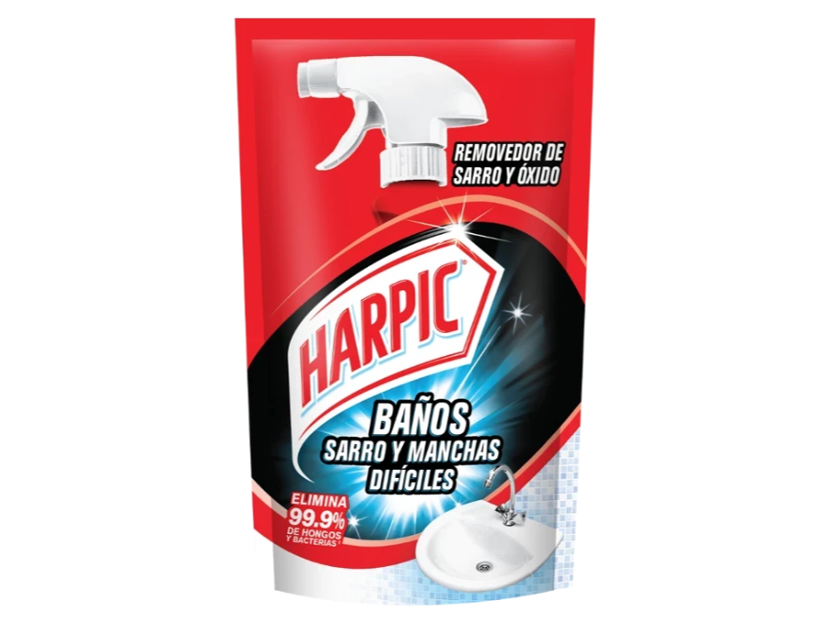 Baño Sarro Y Oxido D/P X 420Ml Harpic de Limpix