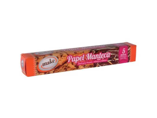 Rollo papel manteca Make X 5Mts