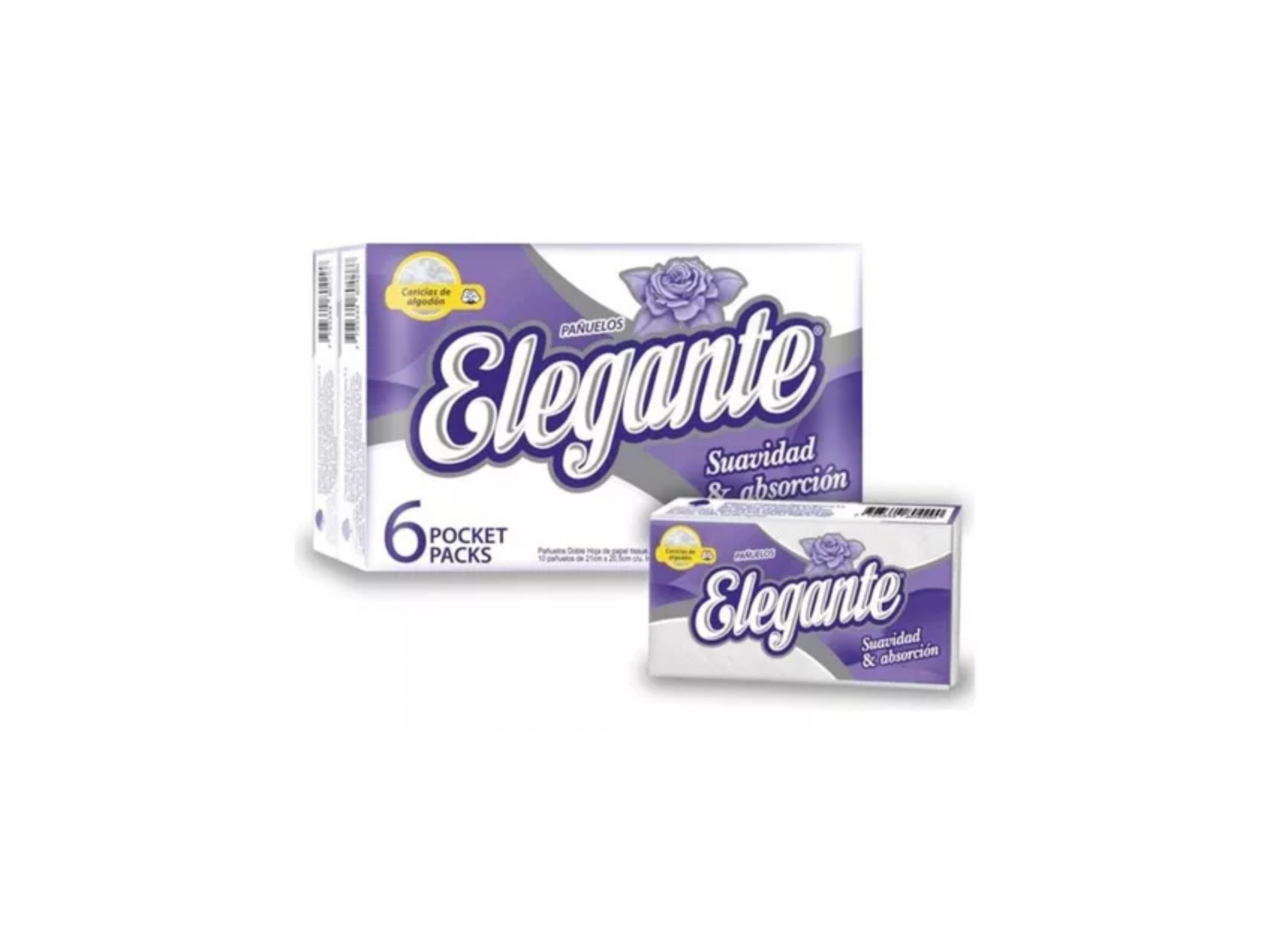 Pañuelos Elegante X6 Paquetes