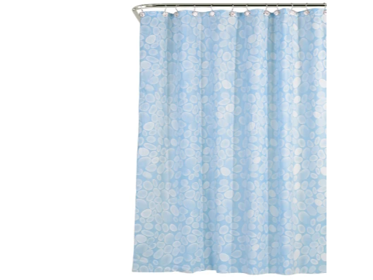 Cortina Para Baño Con Protector Eco 	Eliplast