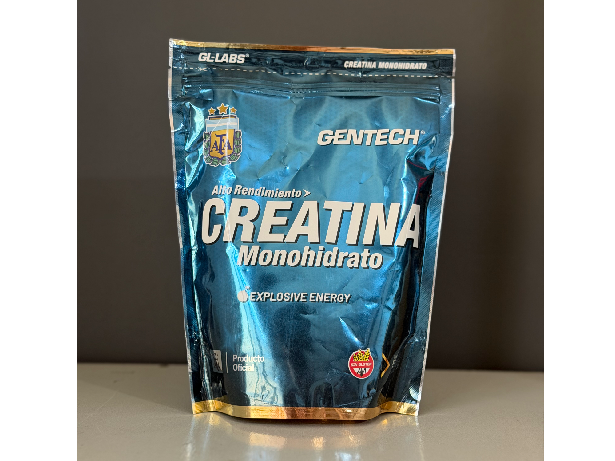 Creatina monohidratada 500gr (sabor neutro)