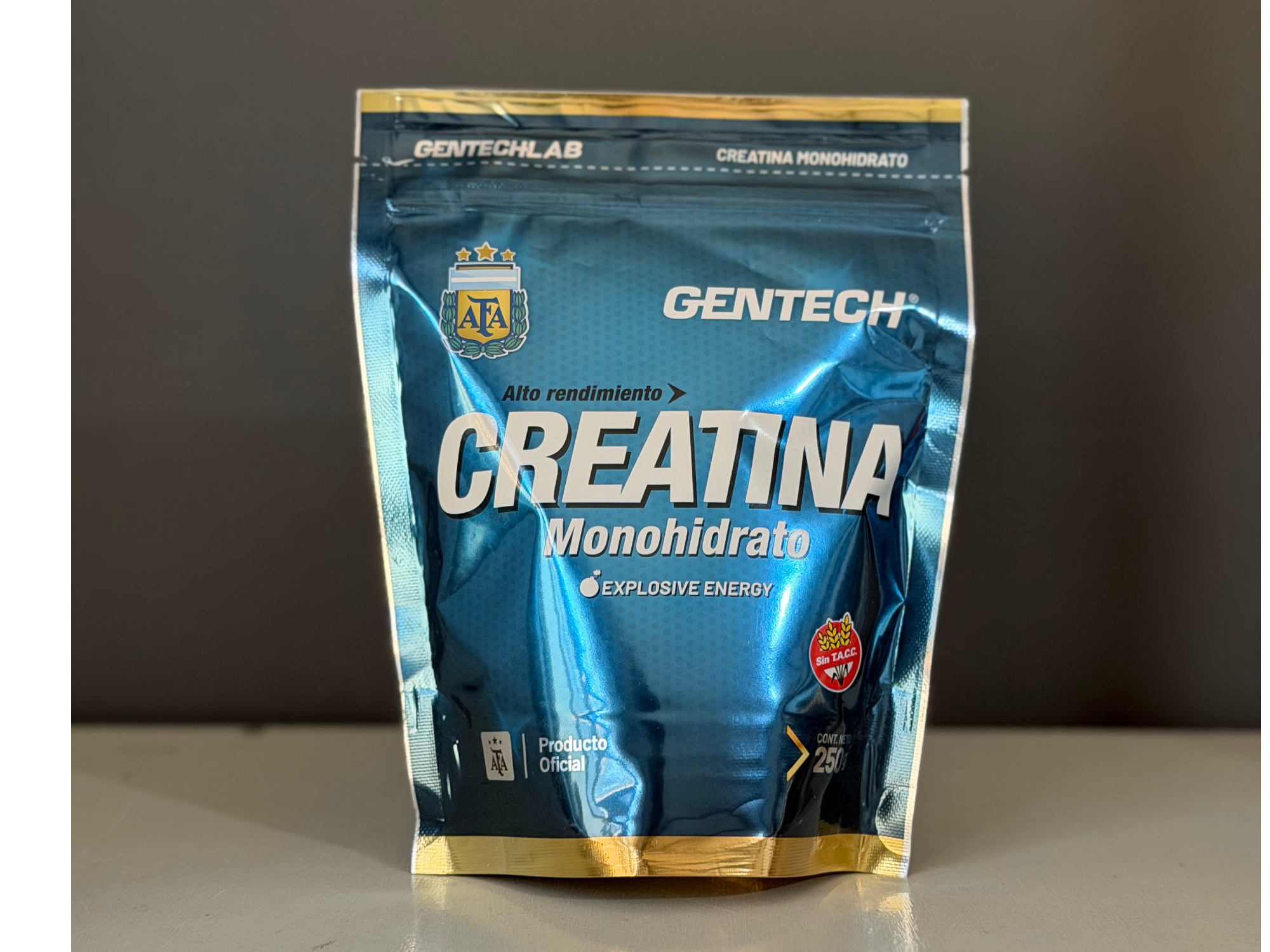 Creatina monohidratada 250gr (sabor neutro)