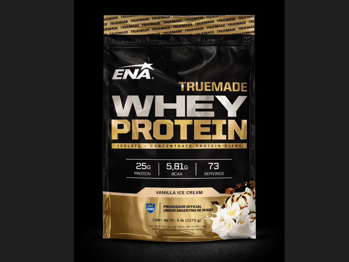 Proteína Whey Protein Truemade 2,270kg (chocolate - vainilla)