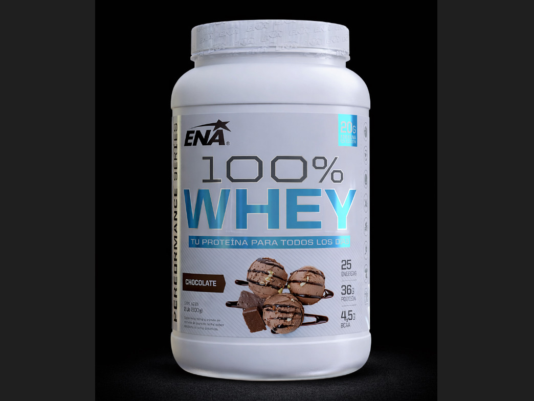 Proteína 100% Whey Protein 907gr (chocolate - vainilla)