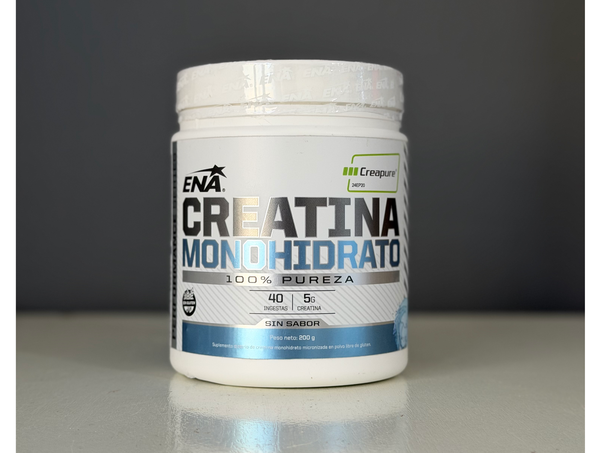 Creatina Monohidratada Creapure 200gr (neutro)