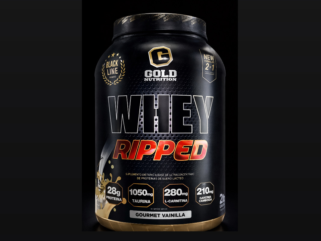 Proteína Whey Ripped 910gr (chocolate - vainilla)