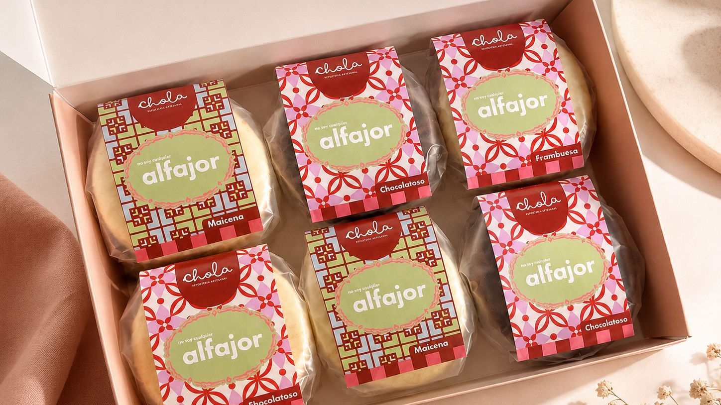 Caja de alfajores