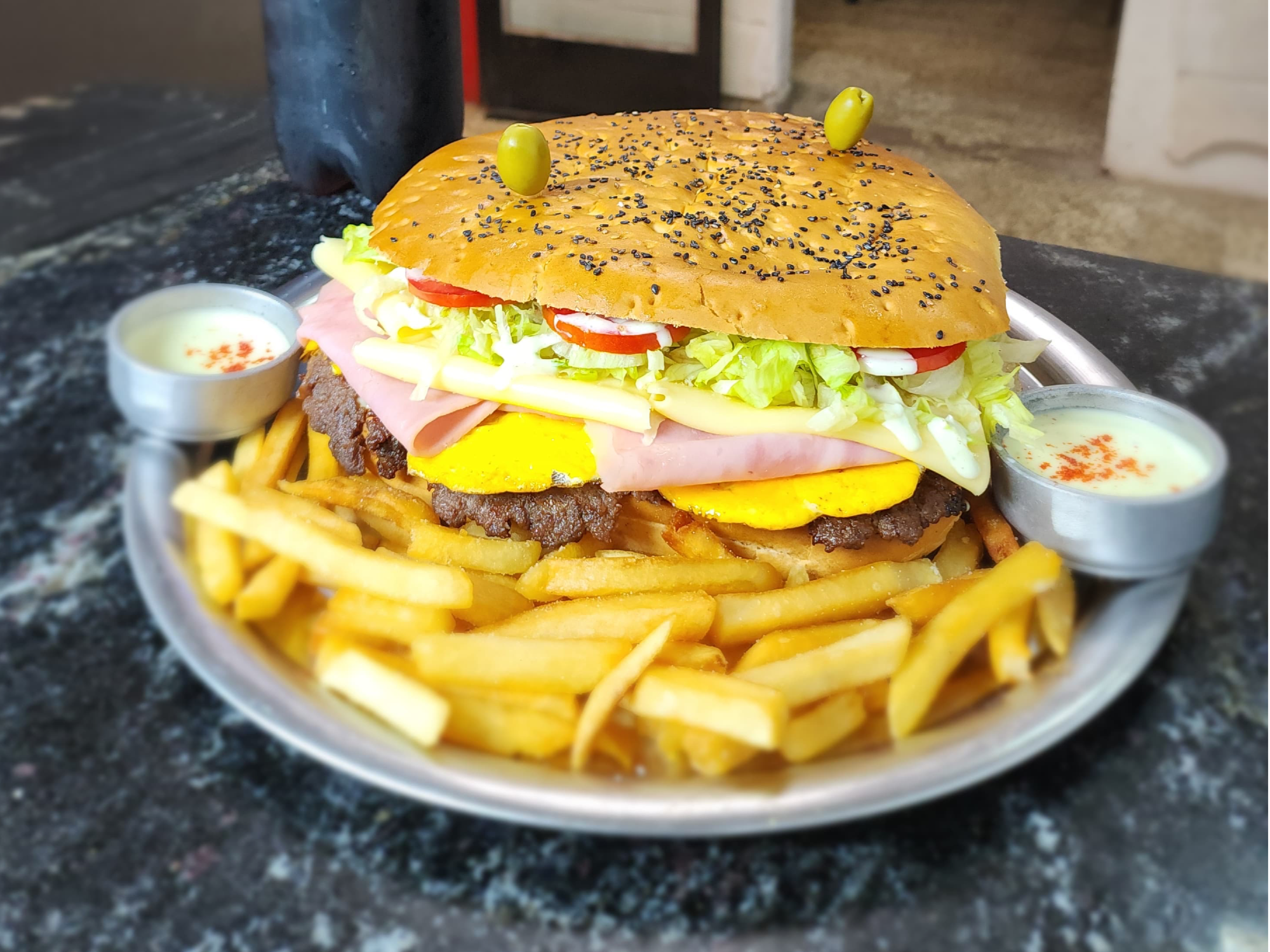 BURGER XXL ESPECIAL 🍔🍟