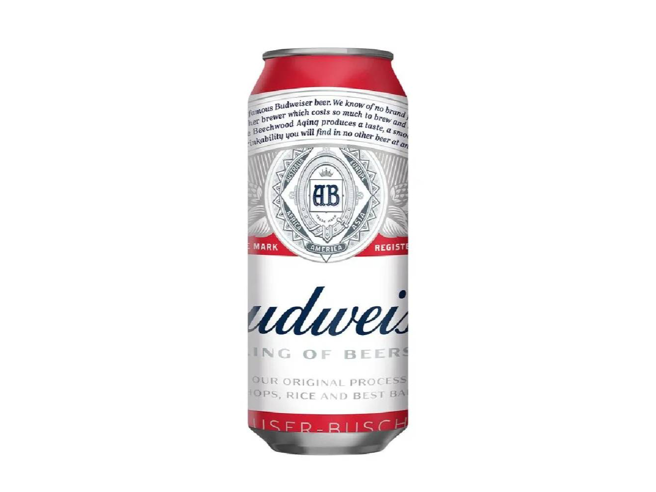 LATA DE BUDWEISER