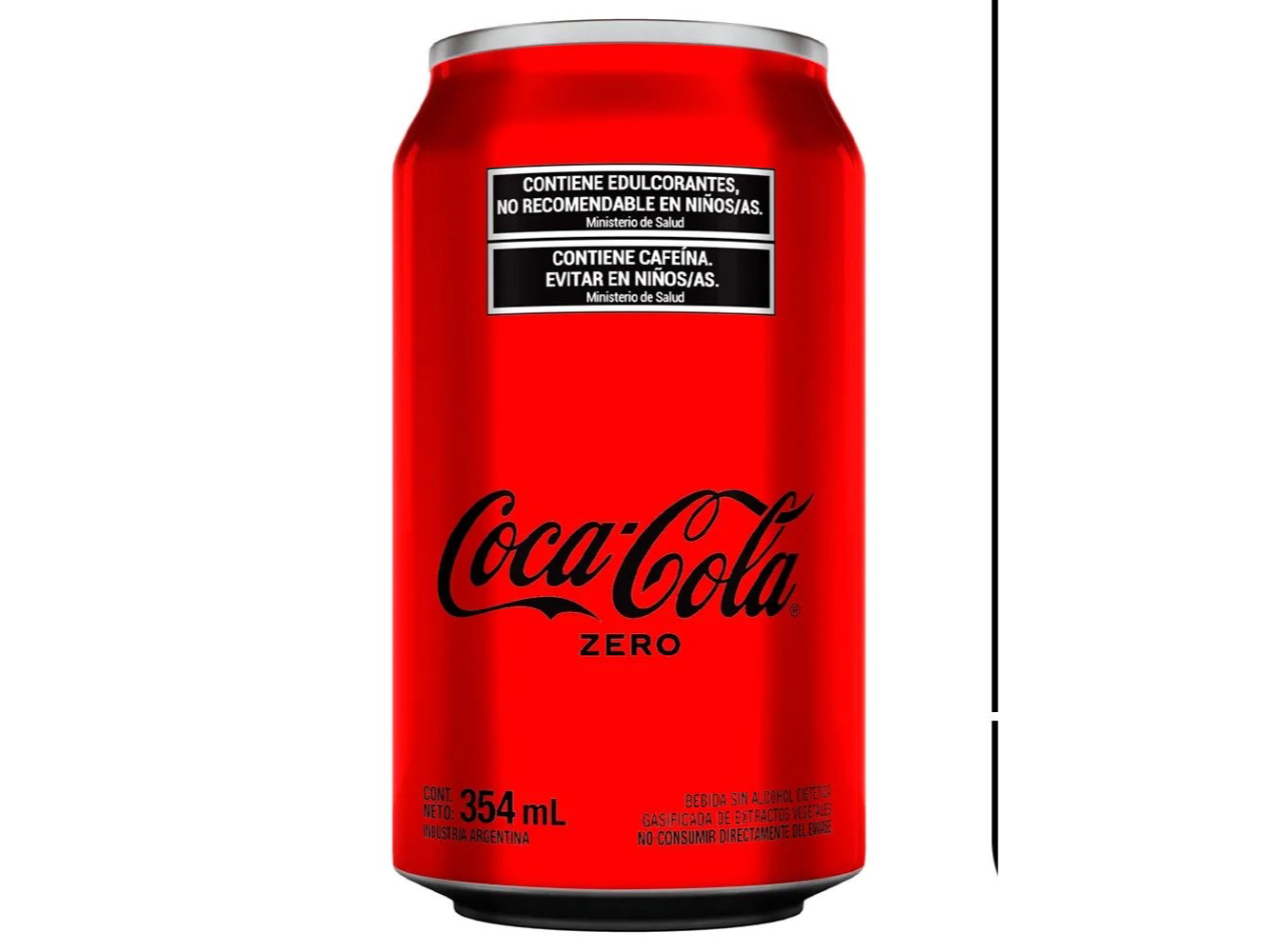 LATA DE COCA ZERO