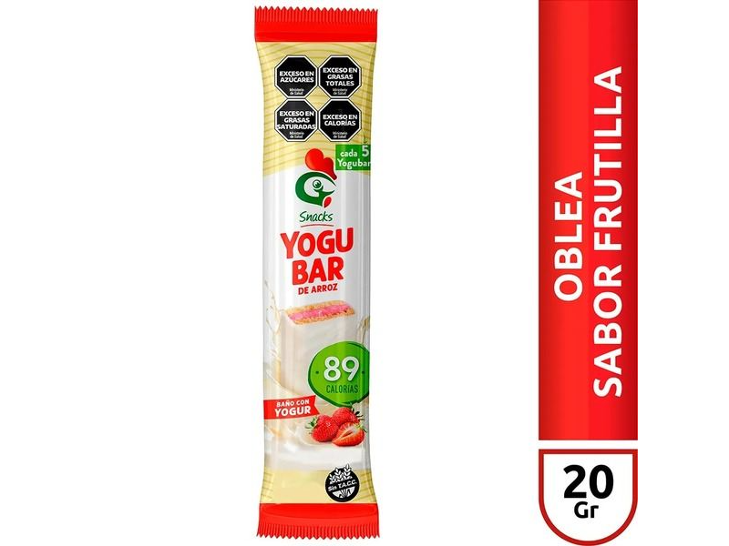 OBLEA YOUGUBAR FRUTILLA GALLO