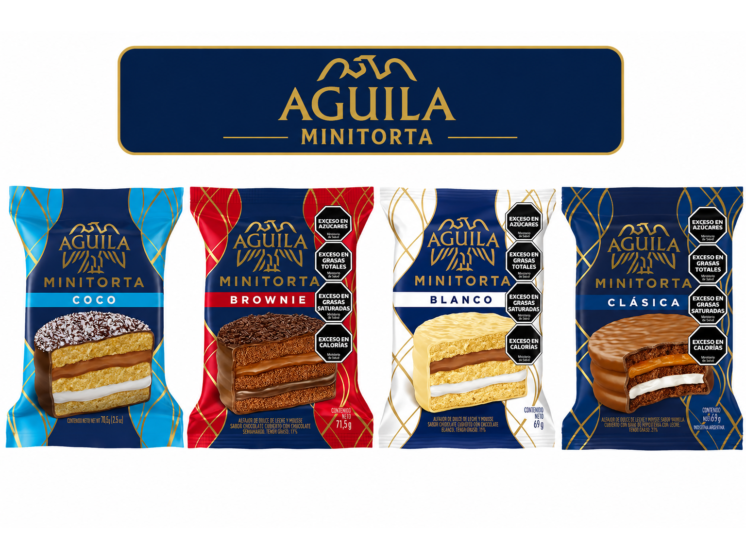 ALFAJOR AGUILA MINITORTA