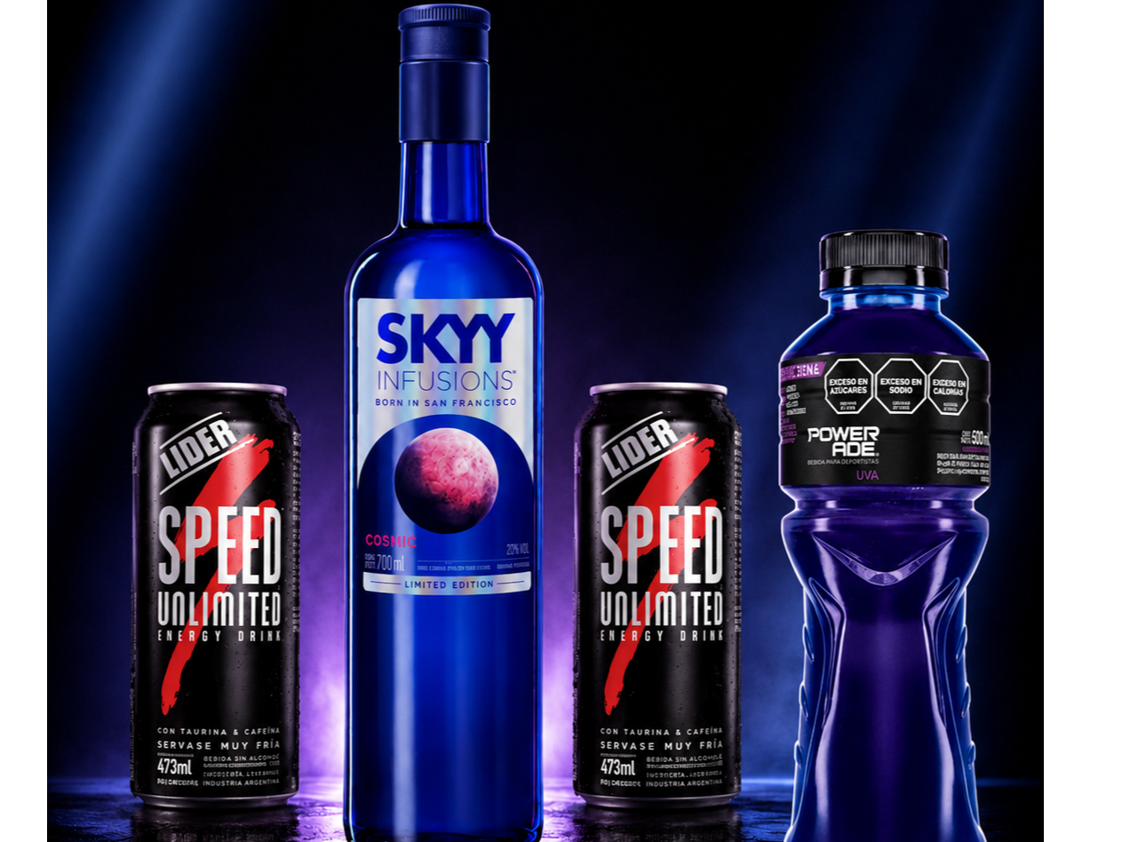 SKYY + 2 SPEED XL + POWERADE 500ML