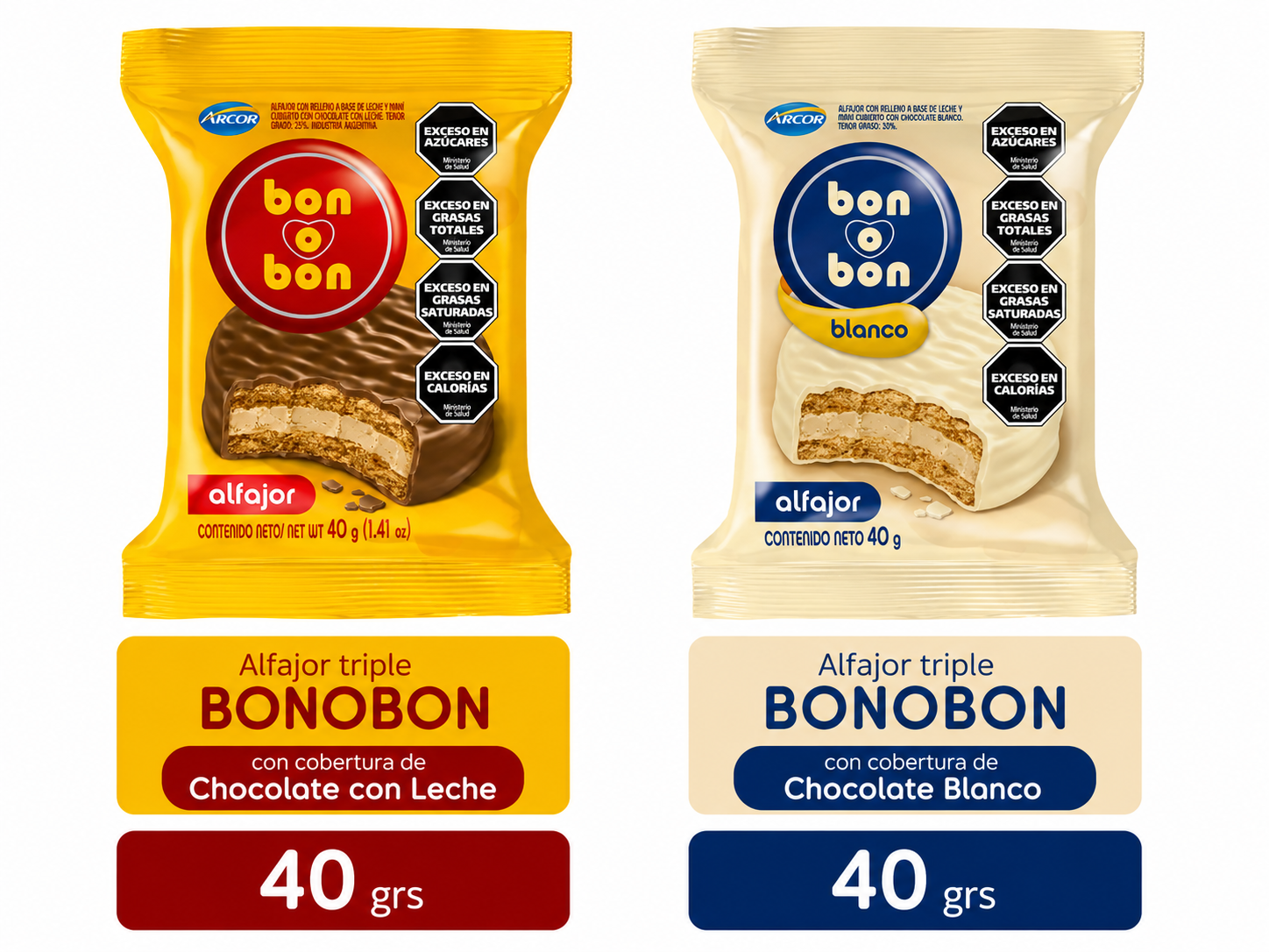 ALFAJOR BON O  BON SIMPLE