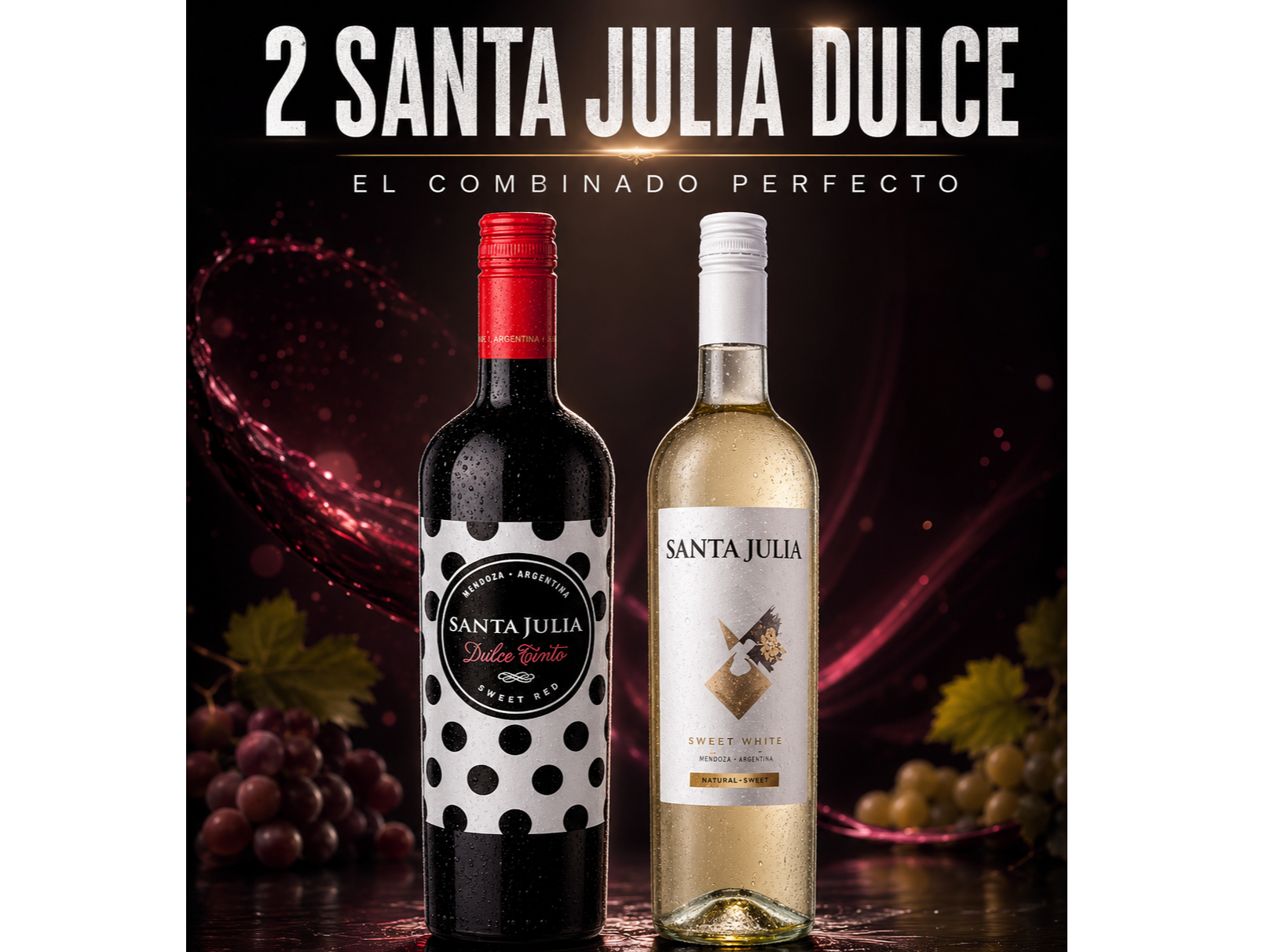 2 SANTA JULIA CHENIN DULCE / TINTO DULCE