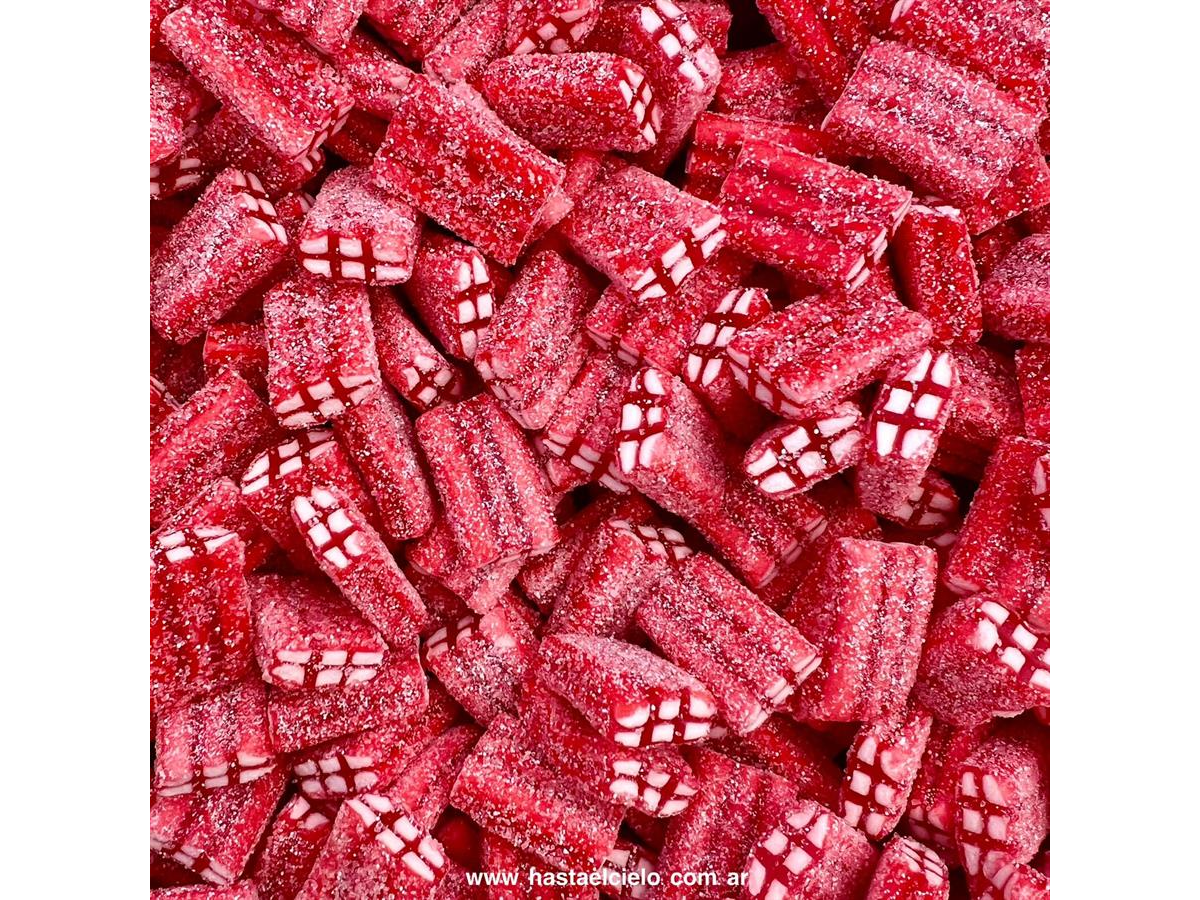 GOMITAS LADRILLITOS  ROJOS
