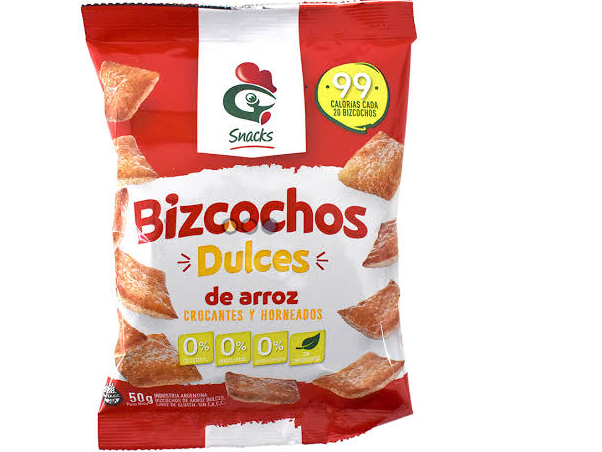 BIZCOCHOS DULCES DE ARROZ GALLO 50G