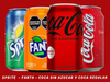 LATA 354CC COCA - COCA ZERO - FANTA - SPRITE