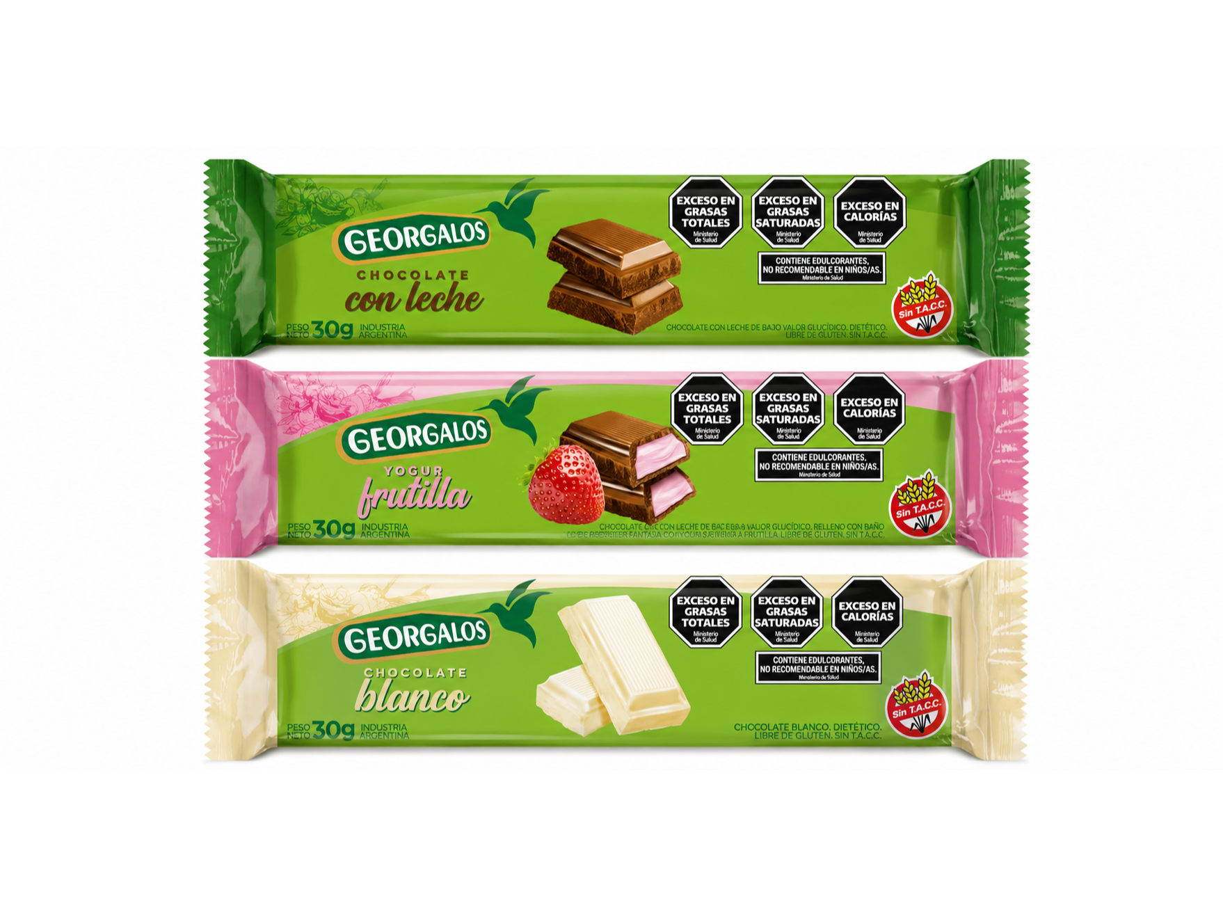 CHOCOLATE SIN AZUCARES GEORGALOS 30G