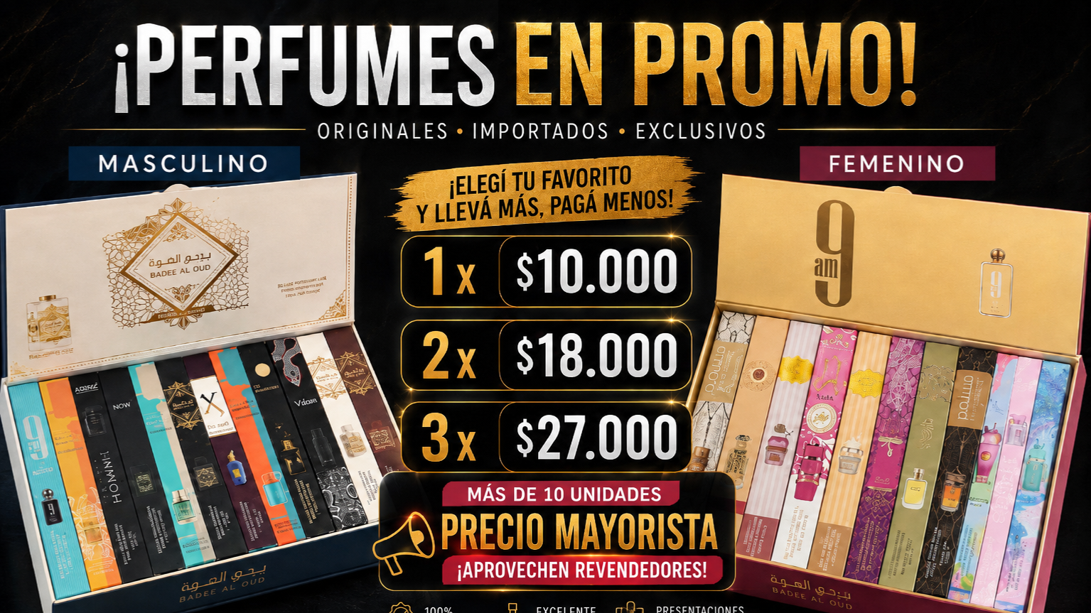 PERFUMES ARABES ALTERNATIVOS