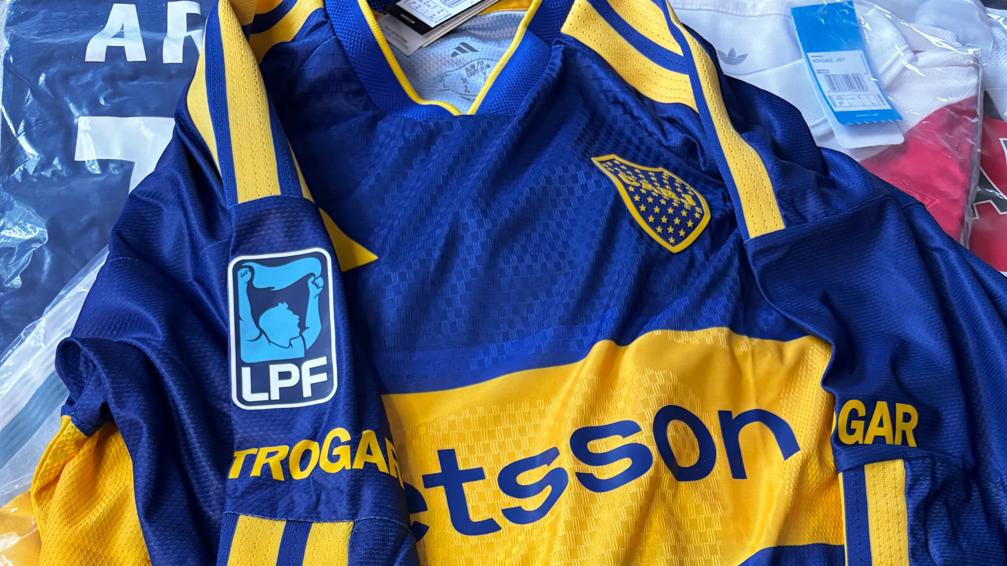 Camiseta de boca calidad jugador