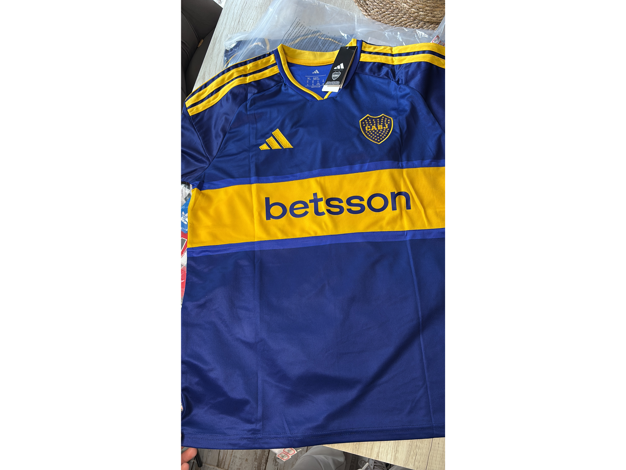 Camiseta de boca juniors Version fan