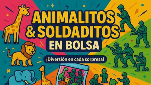 Animalitos y Soldaditos en bolsa