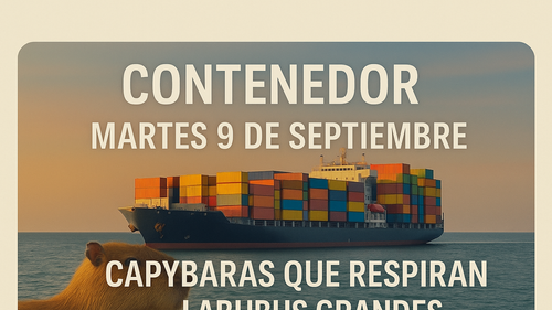 Nueva llegada 9 de Setiembre