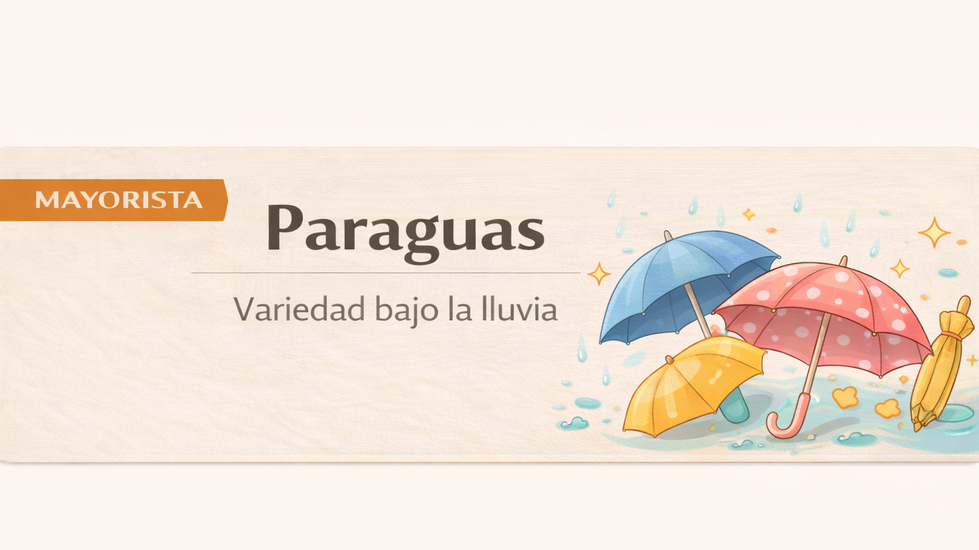 Paraguas de todo tipo