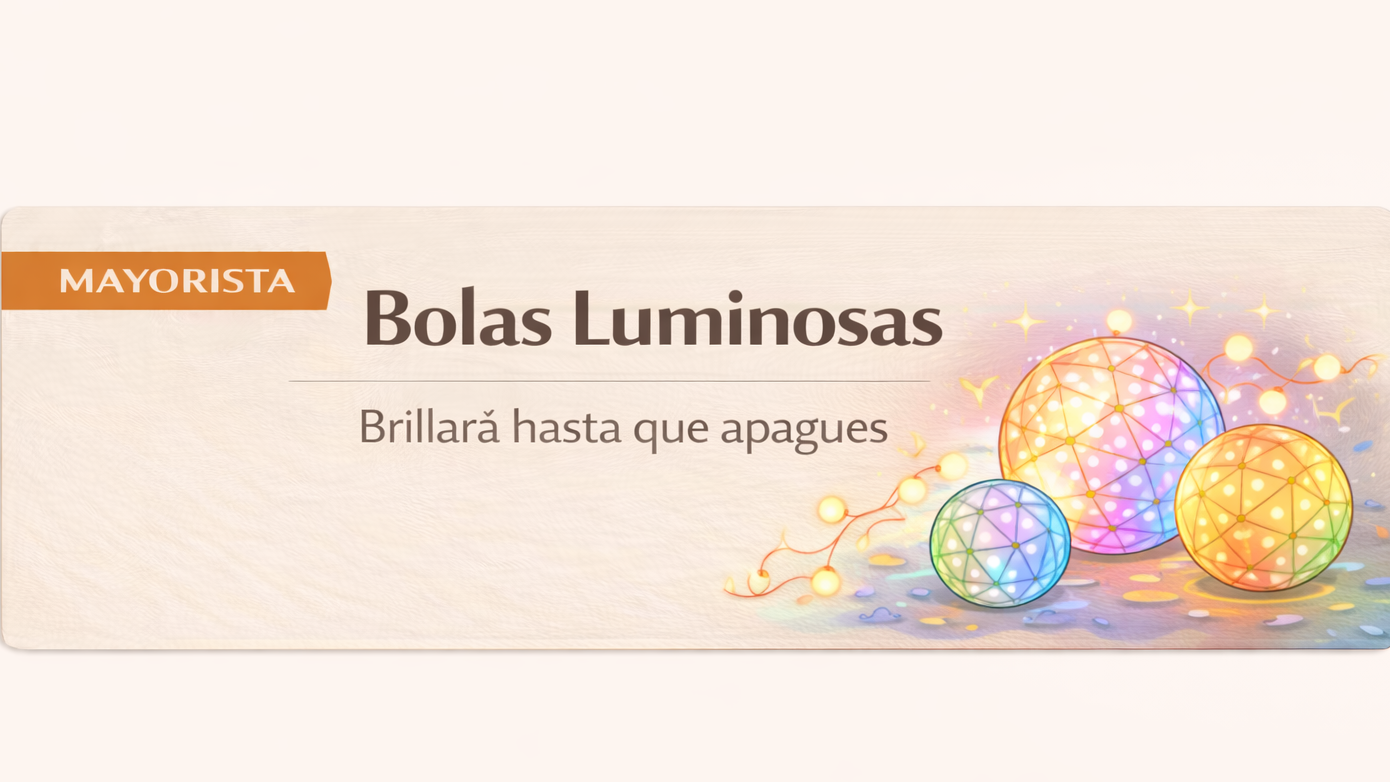 Bolas con Luces