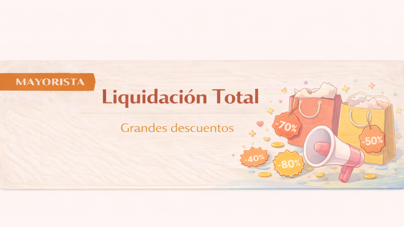 REBAJAS RE-LOCAS hasta terminar el stock