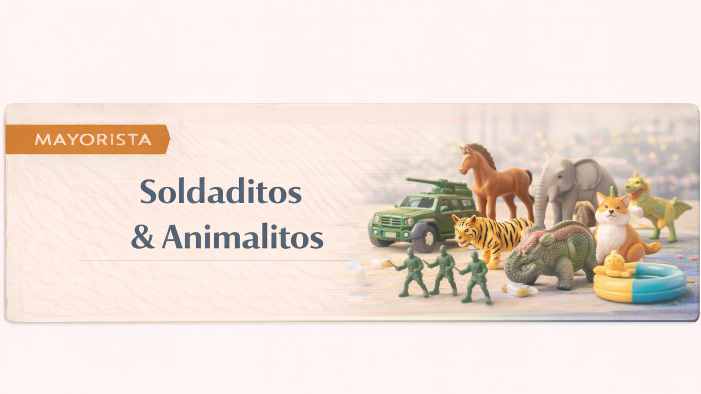 Animalitos y Soldaditos en bolsa