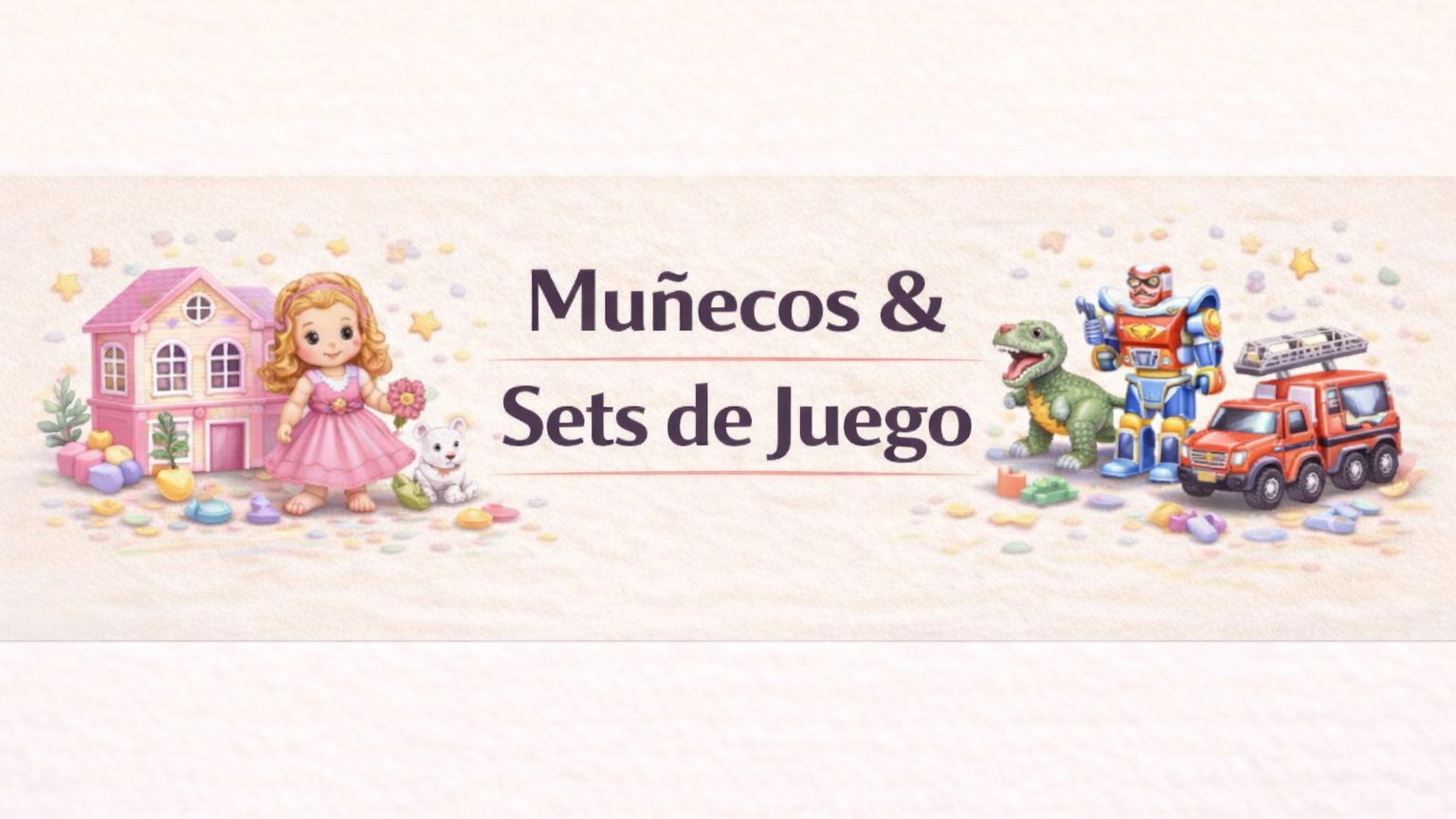 Muñecos y Set de Juego