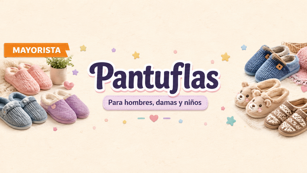 Pantuflas para Hombres, Damas y Niños