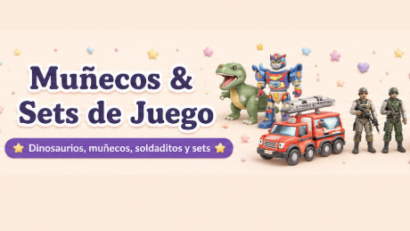 Muñecos y Set de Juego