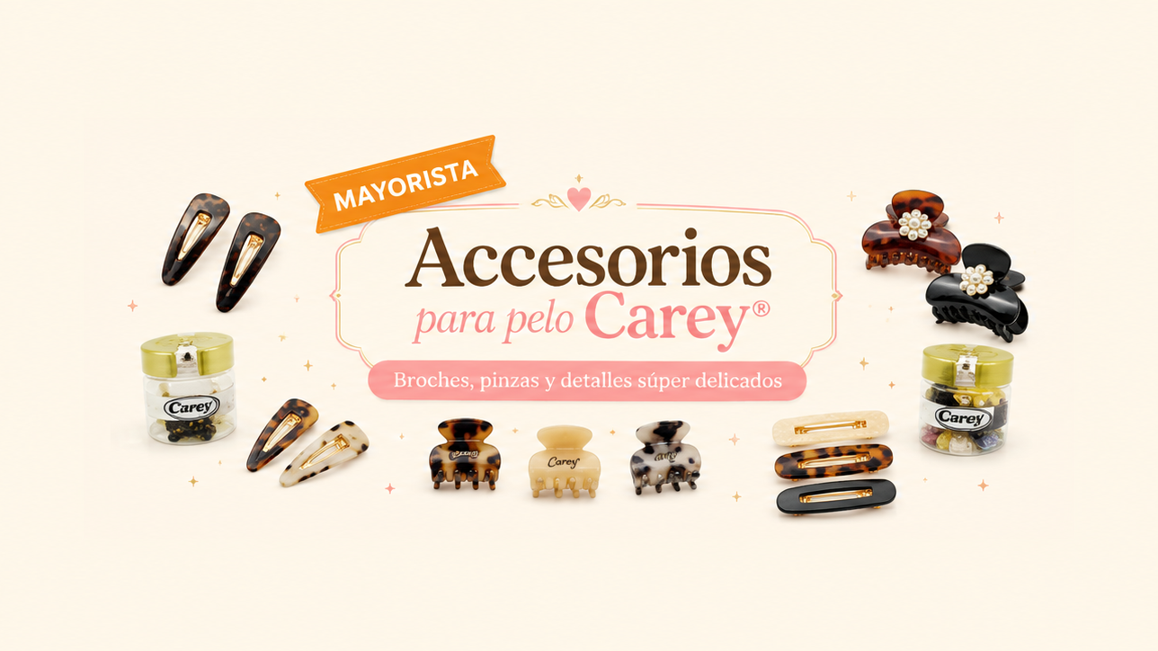 Accesorios para pelo Carey