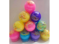 SLIME CON PELOTITAS MINI ENVASE PELOTA   (Código: CYL062)