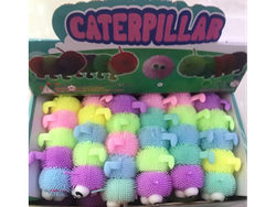 GUSANO MULTICOLOR GORDO QUE SE ESTIRA (Código: JKL019)