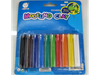 PLASTICINAS X 10 COLORES EN BLISTER (Código: 0954)