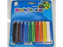 PLASTICINAS X 10 COLORES EN BLISTER   (Código: 0954)