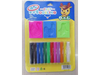 PLASTICINAS X 12 COLORES EN BLISTER CON ACCESORIOS (Código: 0962)