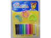 PLASTICINAS X 12 COLORES EN BLISTER CON ACCESORIOS (Código: 0963)