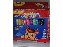 PLASTICINAS X 10 COLORES EN CAJITA   (Código: 0987)