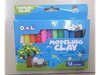 PLASTICINAS X 12 COLORES EN CAJITA (Código: 0982)